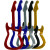 Keychain Caribiner Electric Guitar Asst.....