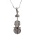 Necklace Violin W/Rhinestones