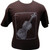 T-shirt Emb Violin Brown/White -Small