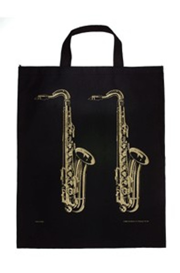 Tote Bag Saxophone Gold XL