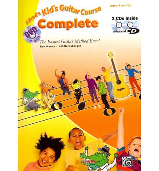 Alfred's Kid's Guitar Course 1 (Book, 2CDs)