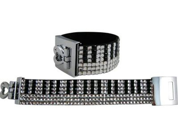 Bracelet Keyboard Crystals 7 Rows