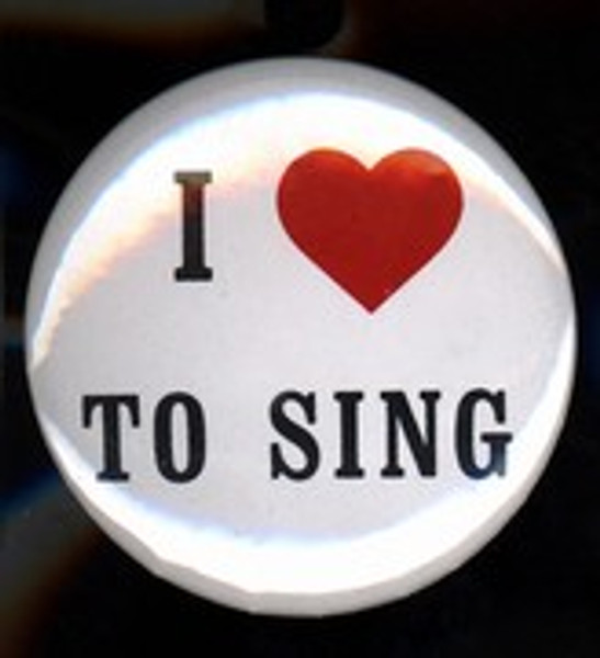 Button I love to Sing