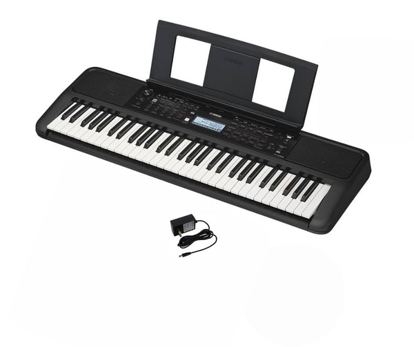 Yamaha PSR-E383 Keyboard & Adapter 