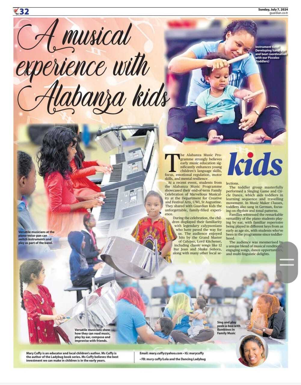 Alabanza Music featured in the Guardian Newspapers