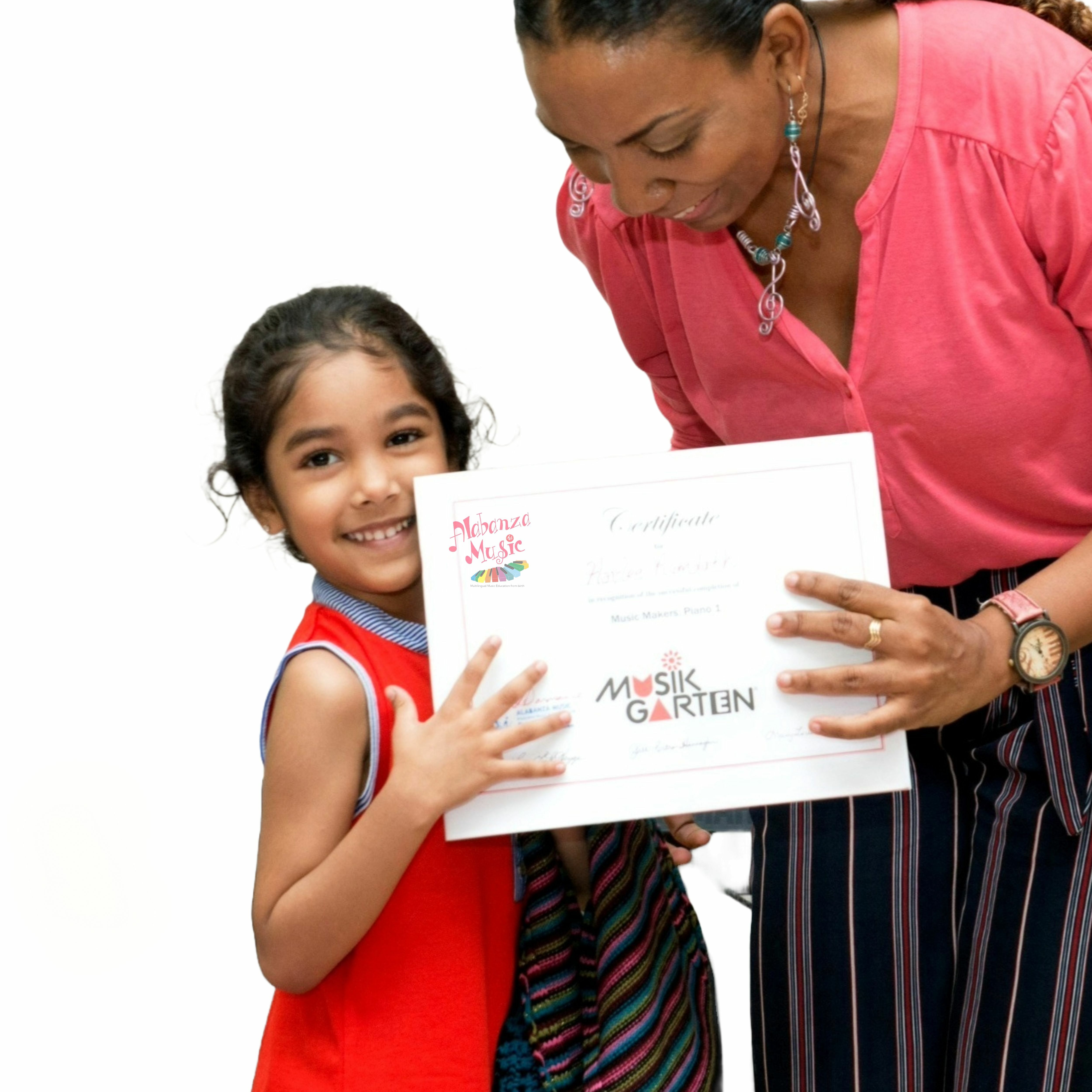 Official Musikgarten Certificate of Completion