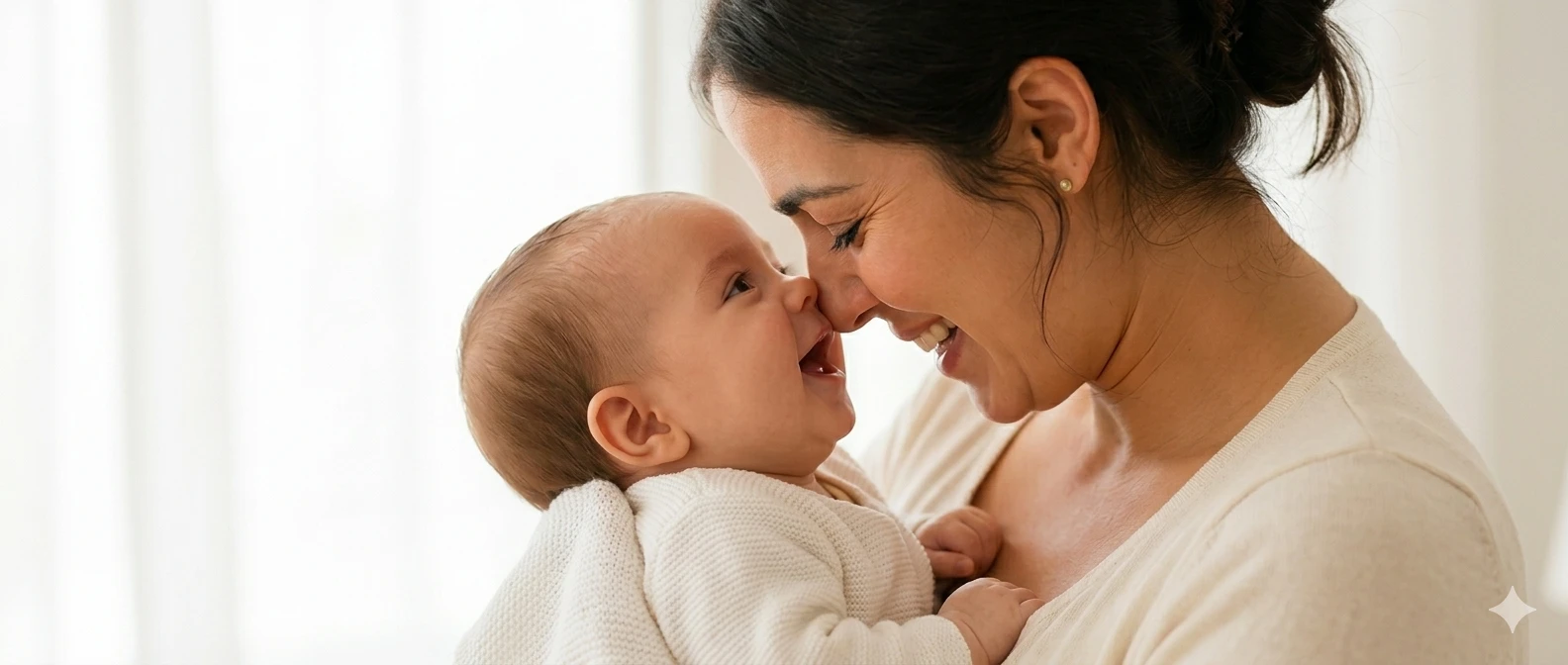 Baby just beginning in the Bouncing Bambinos programme