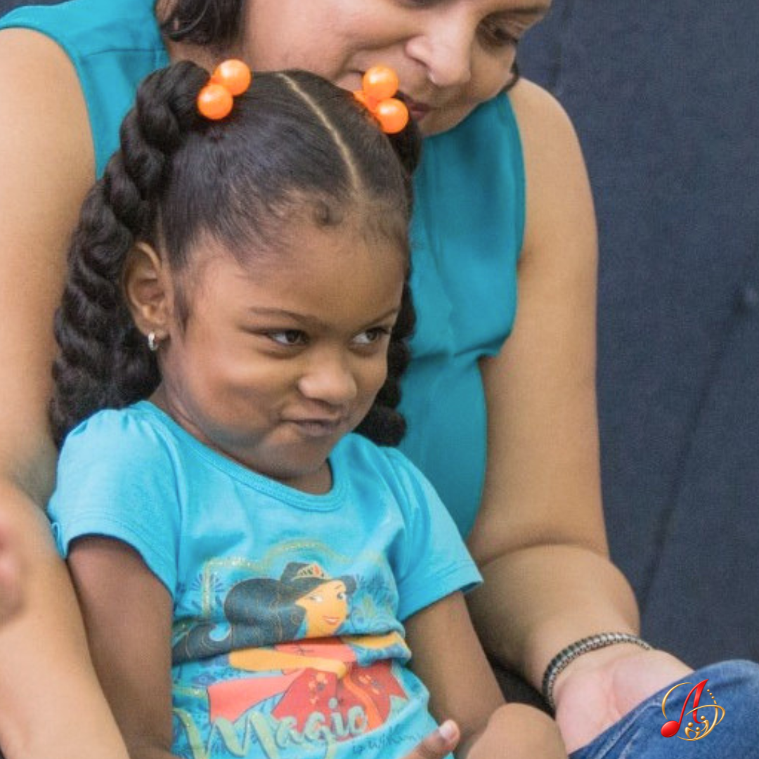 Amanda's daughter as a young child at Alabanza Music