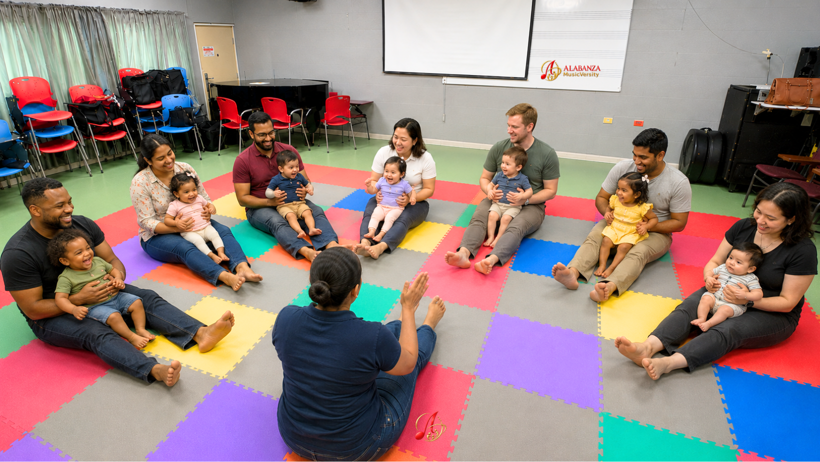 Toddler group in Alabanza Music studio