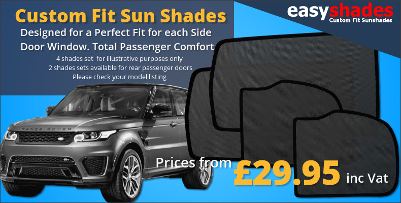 SEAT LEON 5 DOOR 2012/> CAR SHADES UK TAILORED UV SIDE WINDOW SUN BLINDS