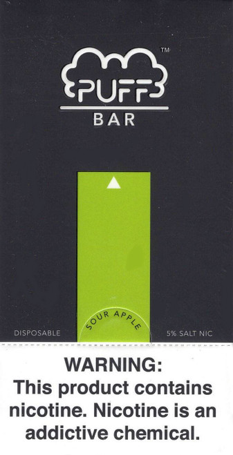 Puff Bar Disposable Vape
Sour Apple