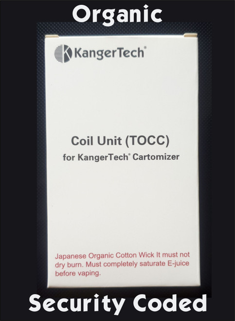 Genuine KangerTech Coils TOCC T3S Japanese Organic SAVE WITH MULTI PACK DEALS