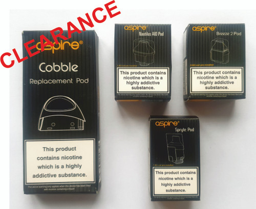 Aspire Replacement Pods (Various)