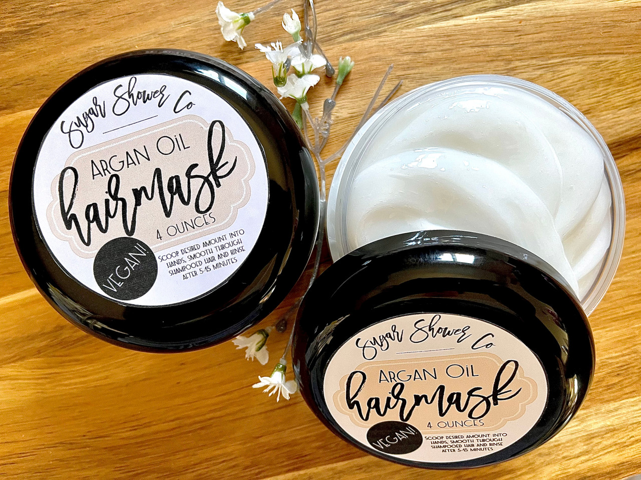 Exquisite Argan Oil Hair Mask Abstract Photography