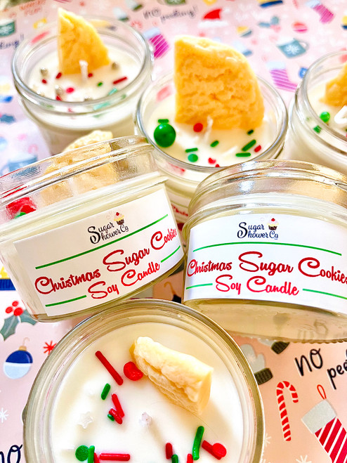 Christmas Sugar Cookie Scented Soy Candle 