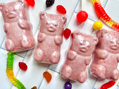 Pink Gummy Bear Bath Bomb