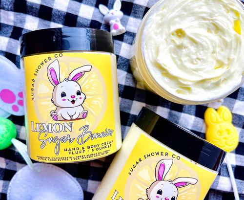 Lemon Sugar Bunnies Hand & Body Cream Fluff