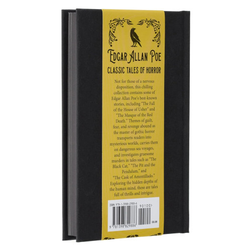 FREE BOOKMARK & SPOOKY PIN! Edgar Allan Poe Classic Tales of Horror (Arcturus Ornate Classics)