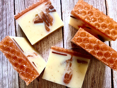 Honey Almond Cold Process Soap Bar