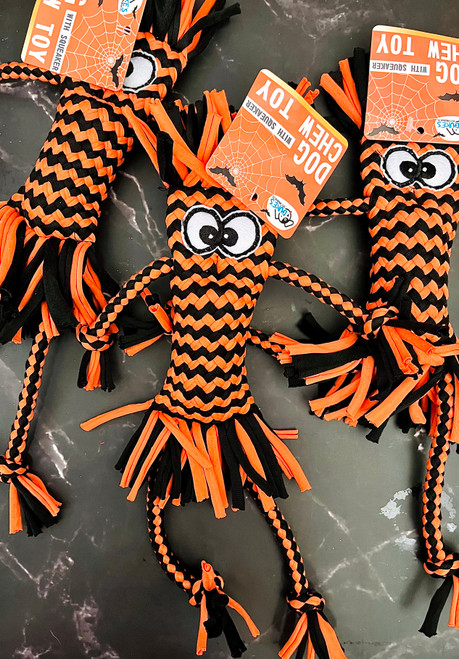 Halloween Squeaky Monster Dog Toy