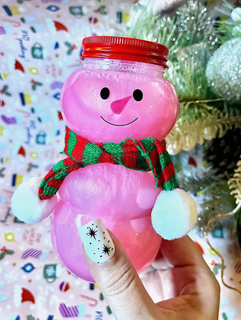 Miss Peppermint Snowphia Shower Gel & Bubble Bath - Jumbo Reusable Bottle!