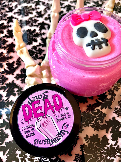 Drop Dead Gorgeous Foaming Sugar Scrub - Jumbo Size W/ Soap