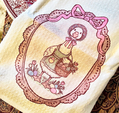 Easter Goose Hand Towel 