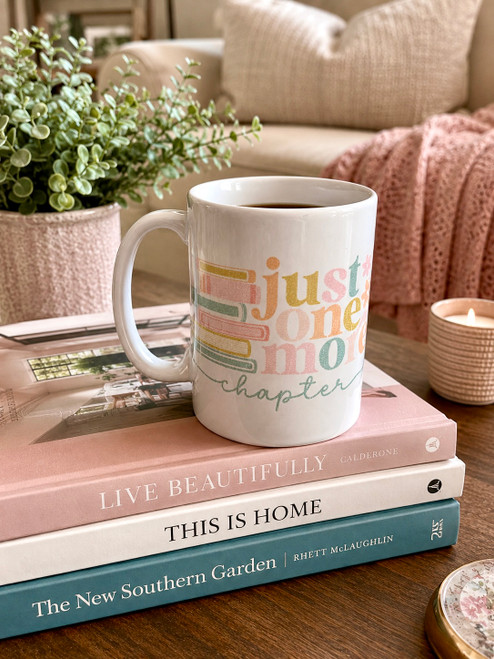 Just One More Chapter Ceramic Mug
