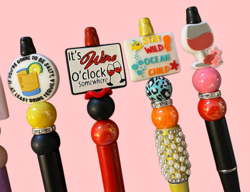 Handcrafted Summery Pens