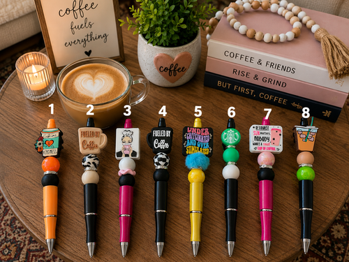 Handcrafted Coffee Lover Pens