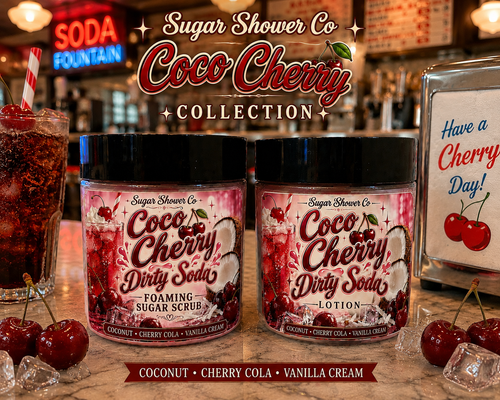 Dirty Soda Lotion or Scrub - Coco Cherry