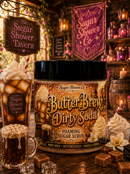 Dirty Soda Lotion or Scrub - Butter Brew