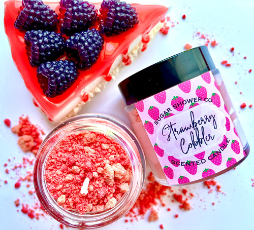 Strawberry Cobbler Scented Candle