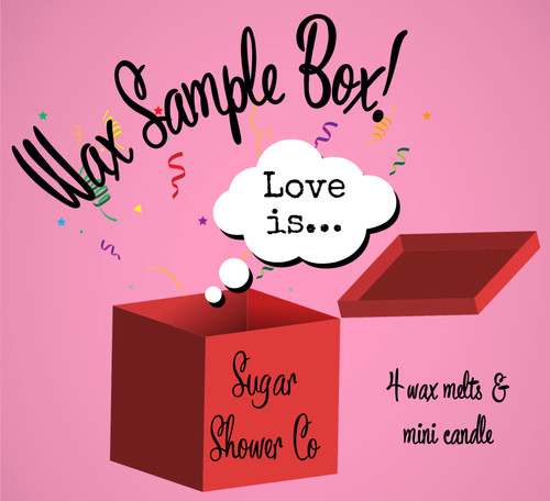 Monthly Wax Sample Box! Wax Melts & Candle - Only $3 Shipping - Changes Monthly