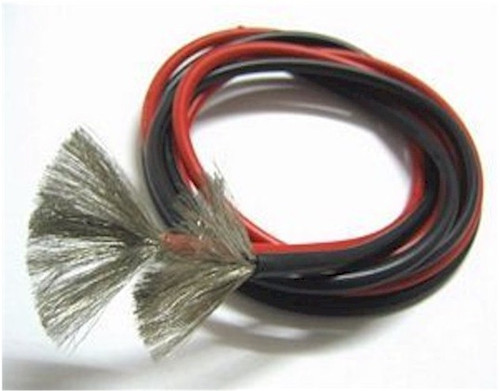 18 AWG Silicone Wire Red/Black 3'