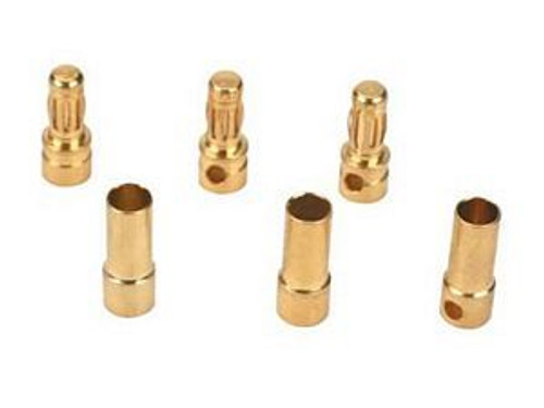 3.5mm bullet 3 Female & 3 Male package