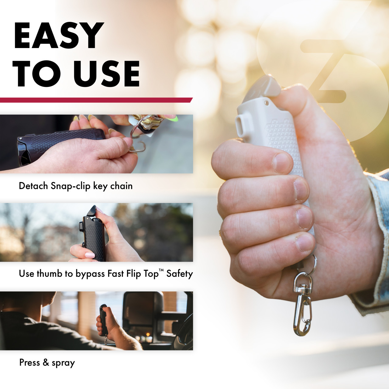 Safe Escape 3-in-1 Automotive Safety Tools | SABREâ€‹