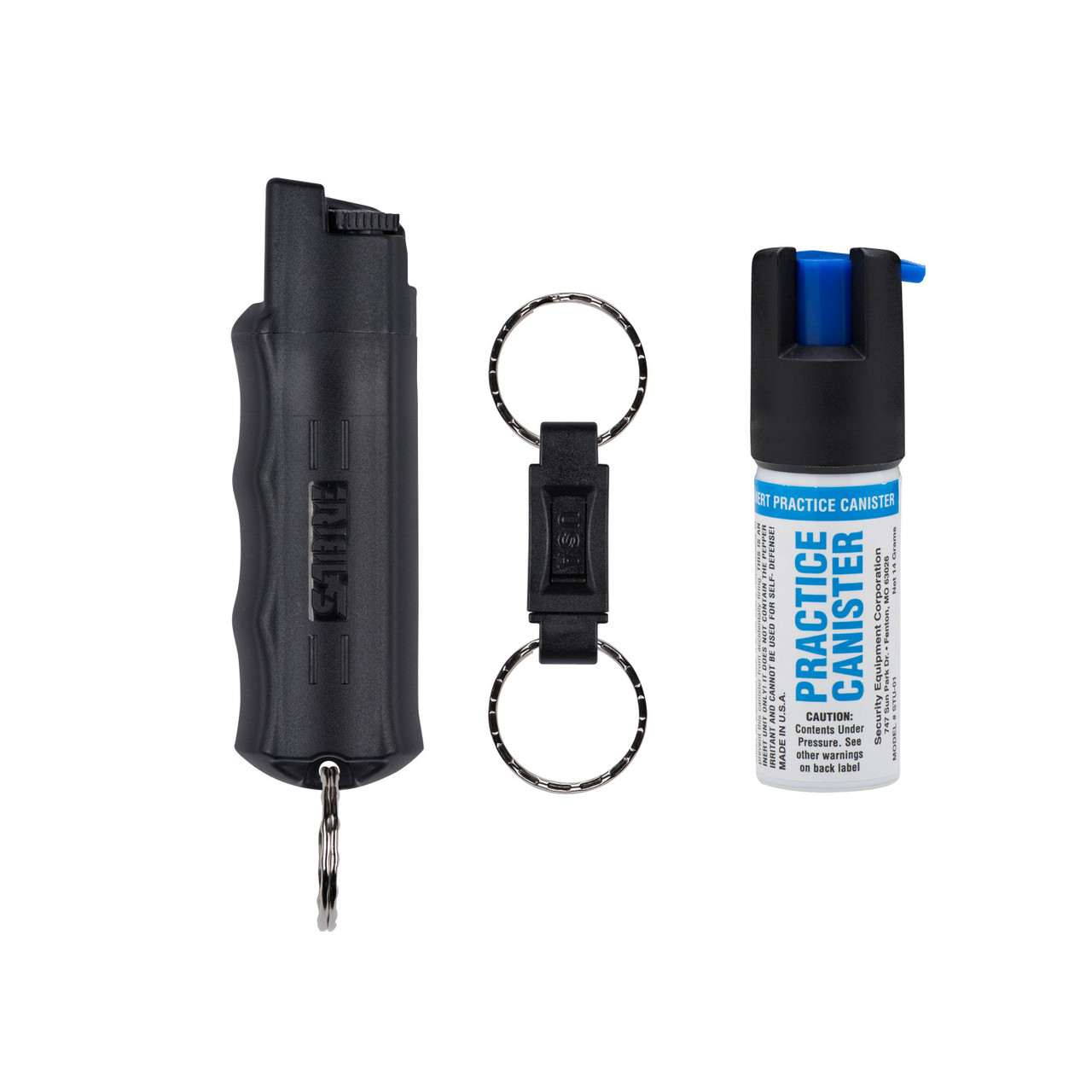 Practice Spray Canister with Quick Release Pepper Spray SABRE