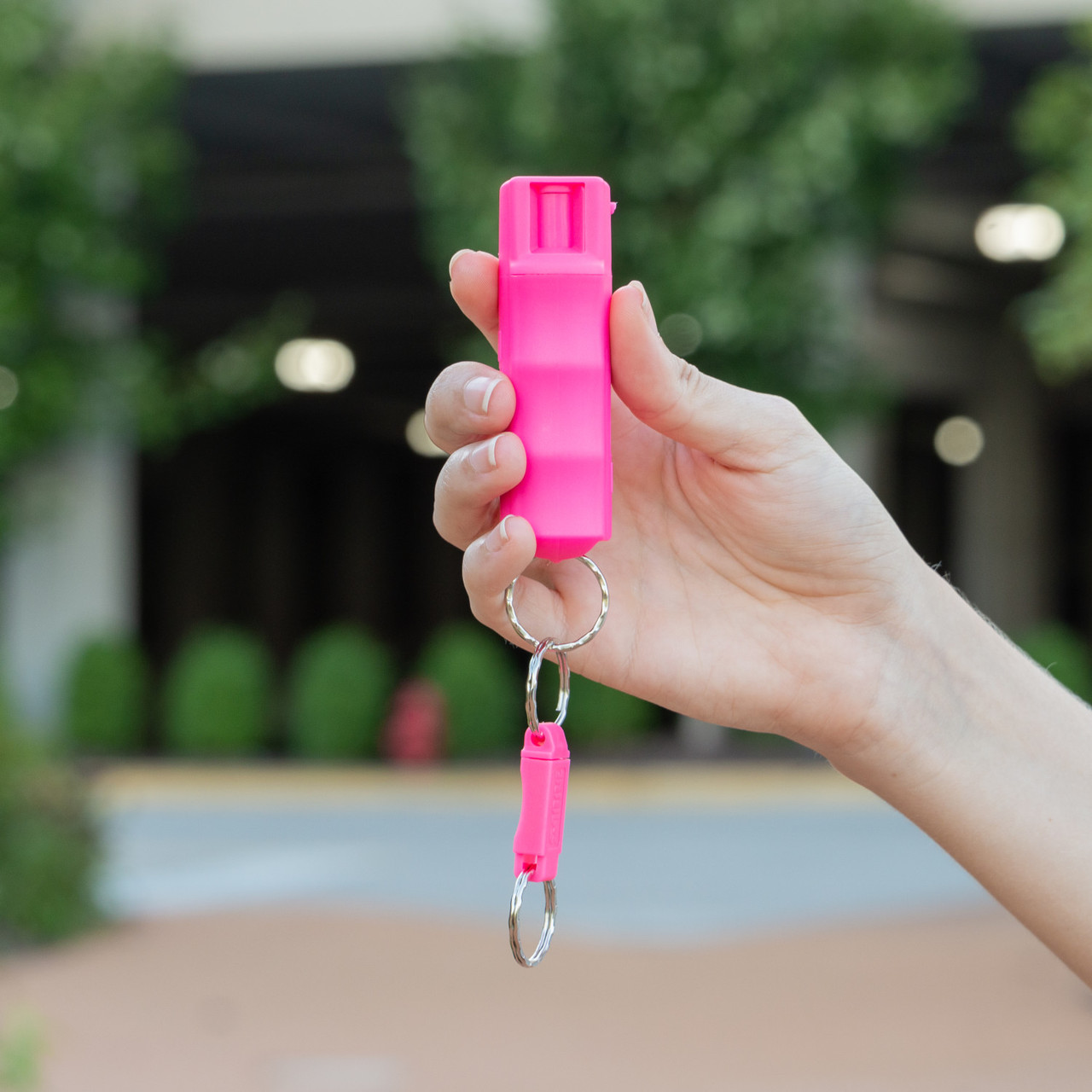 SABRE Pepper Spray Keychain w/ Quick Release Key Ring