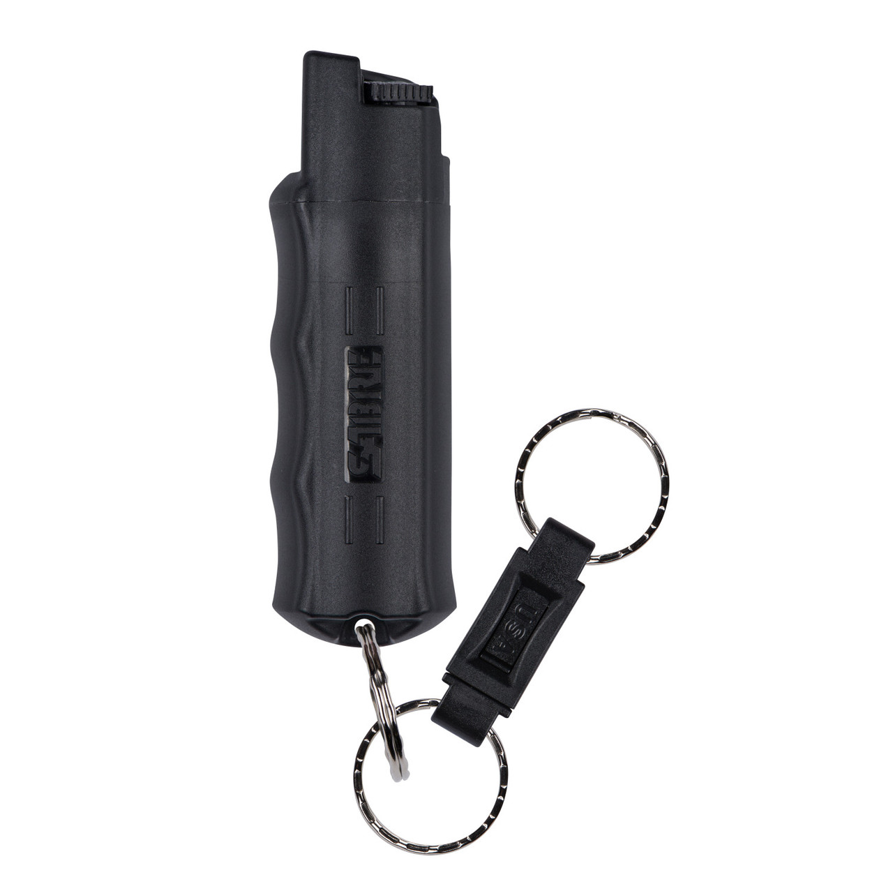 SABRE Pepper Spray Keychain w/ Quick Release Key Ring