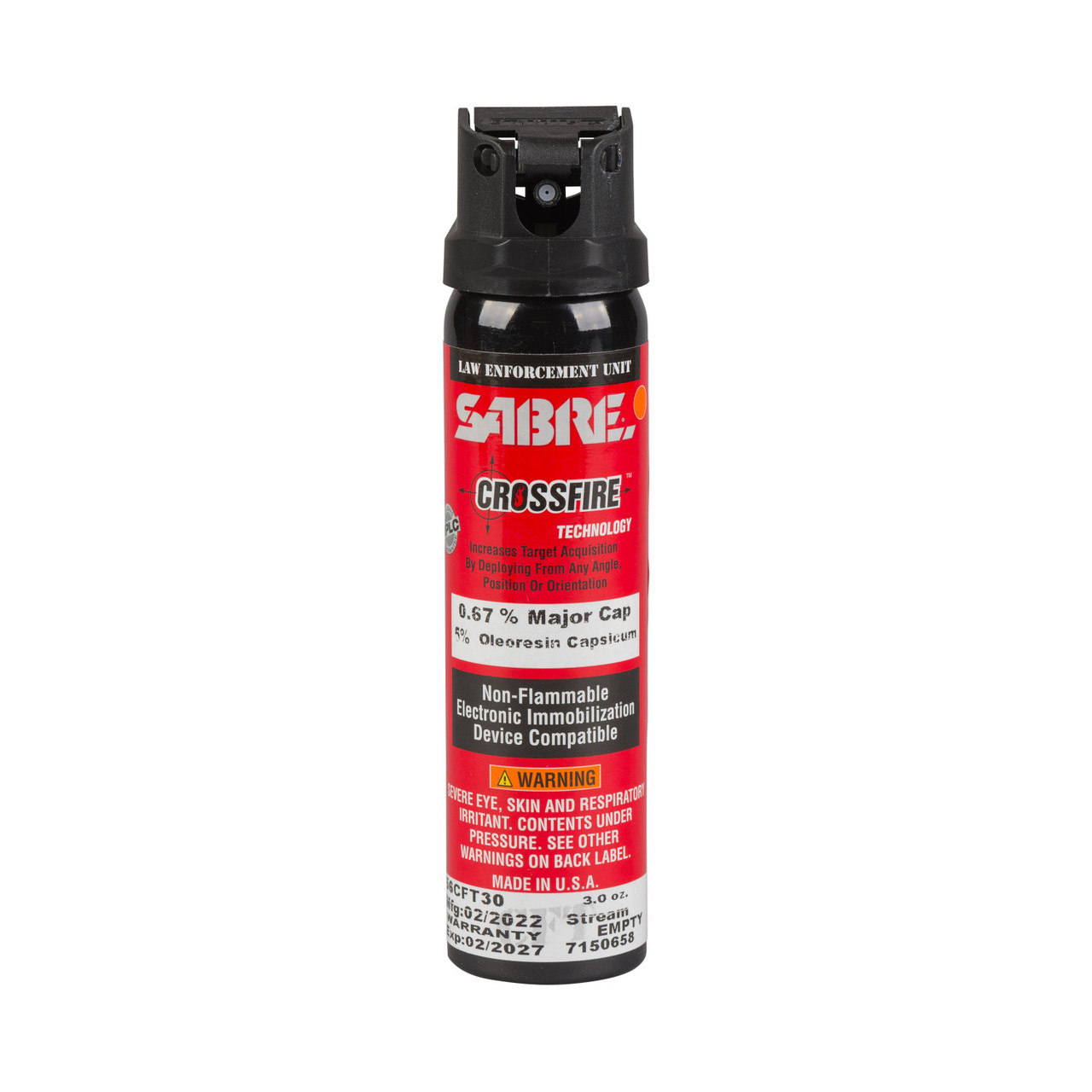 Pepper Spray Holder for Duty Belt | 3.0 oz Crossfire Gel