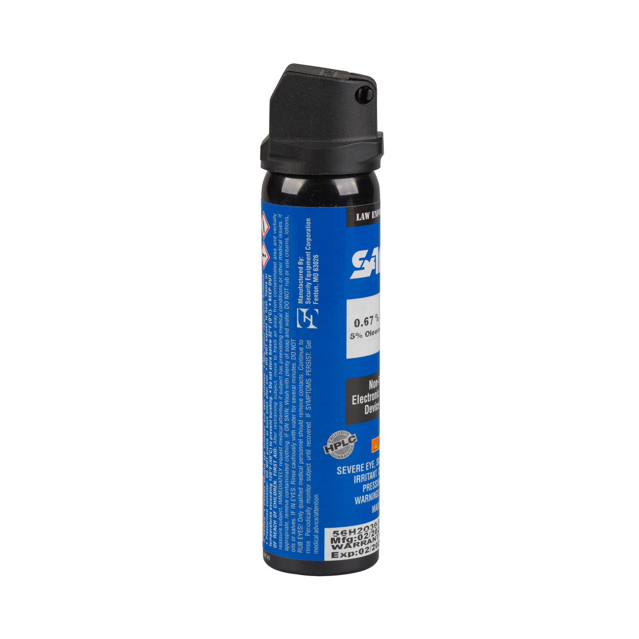 DMC SABRE acute ① 5.0 0.67% MC 3.3 oz Foam Stream (MK-4) Flip Top Pepper Spray
