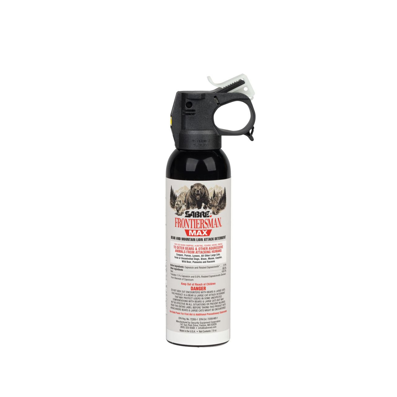 7.9 oz. Bear Spray & Mountain Lion Spray - SABRE