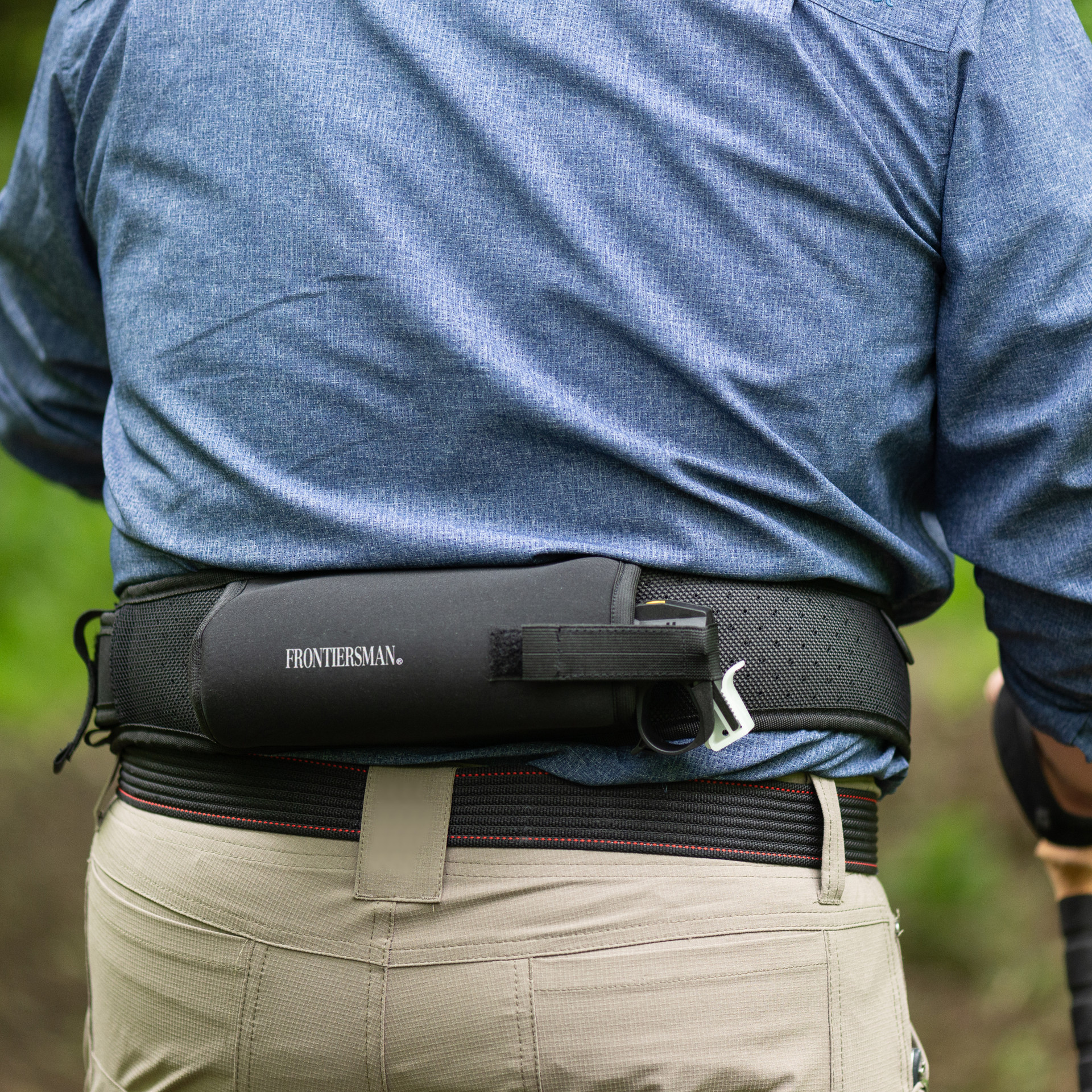 SABRE Frontiersman Bear Spray Belt, Waterproof Bear Deterrent Waist