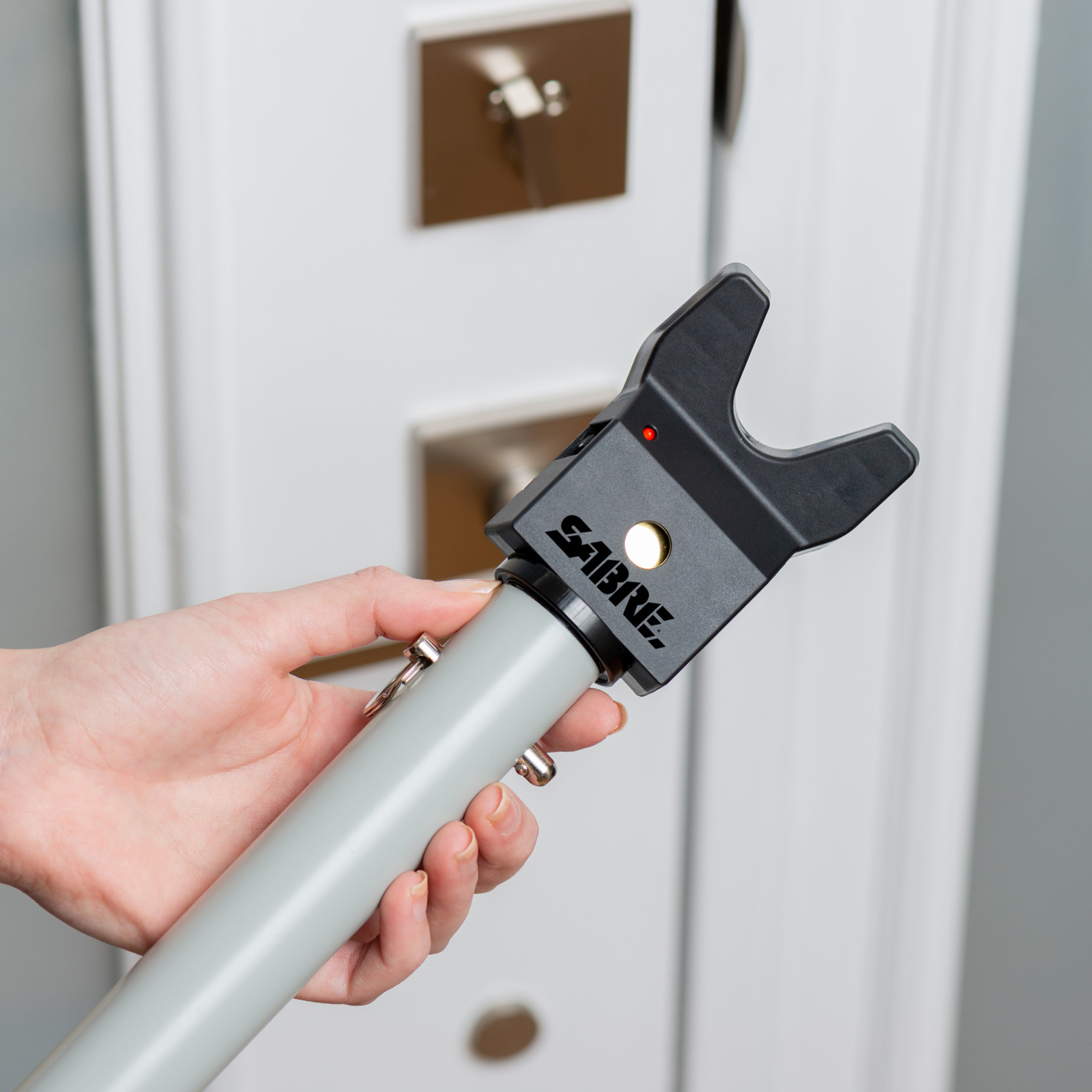 SABRE Door Security Bar with Vibration Detecting Alarm SABRE