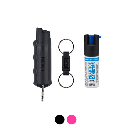 Defense Spray New User Kit with Pepper Spray and Practice Spray