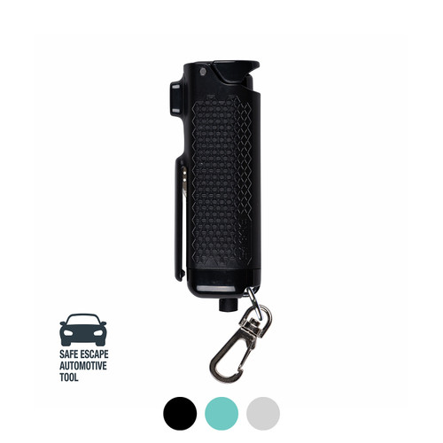 Safe Escape 3-In-1 Pepper Gel with Seat Belt Cutter and Window Breaker
