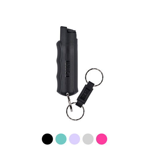 Personal Security Products Eliminator Pepper Spray Canister with Hard Case  and Key Ring