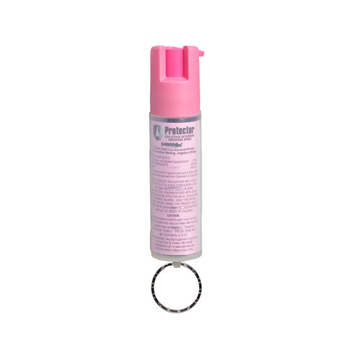 SABRE Pepper Spray with Quick Release, Helps Fight Breast Cancer, Pink,  Solid Print, 0.21 lb. 