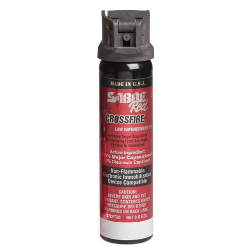 MK-4 Crossfire Stream Pepper Spray – 3 oz 1.33% MC Formula
